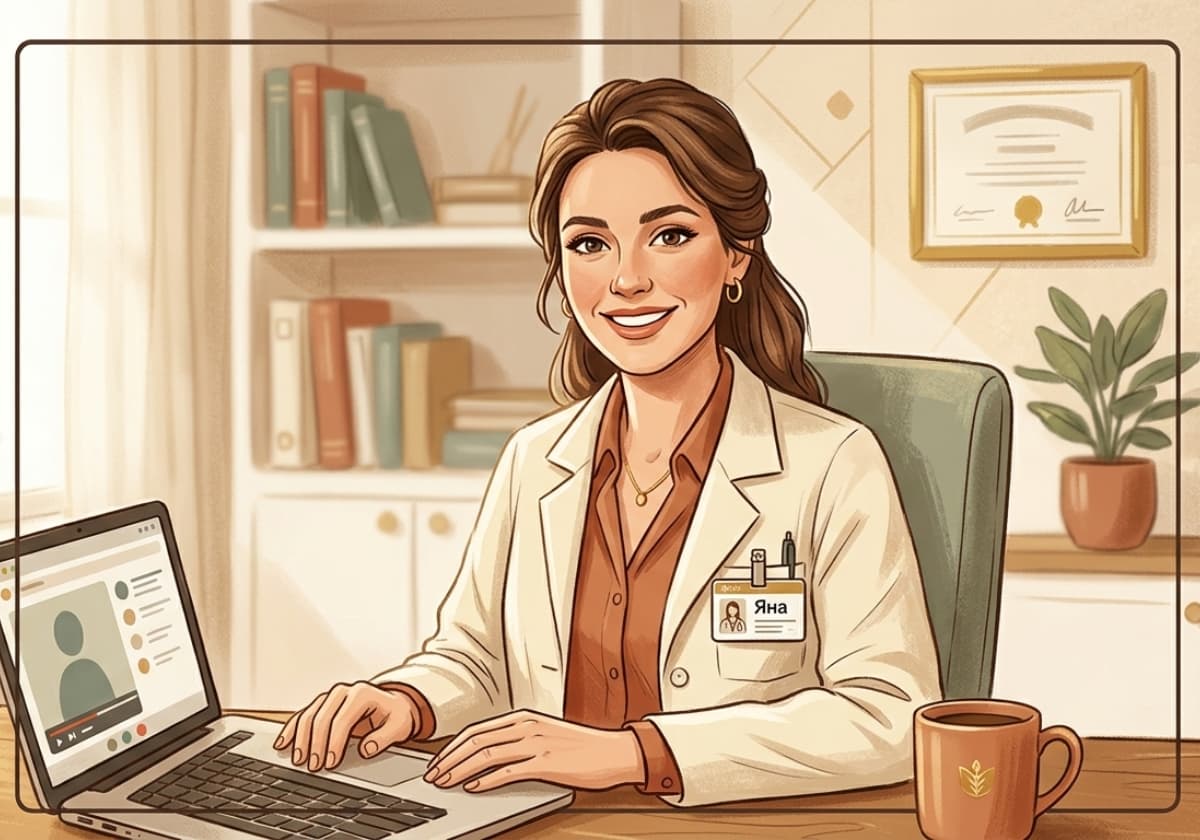 Яна — медицинский ассистент